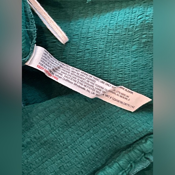 NWT Free People off shoulder jumpsuit / romper Green XS - Picture 10 of 10